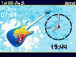 game pic for Cool Guitar clock  by venky
